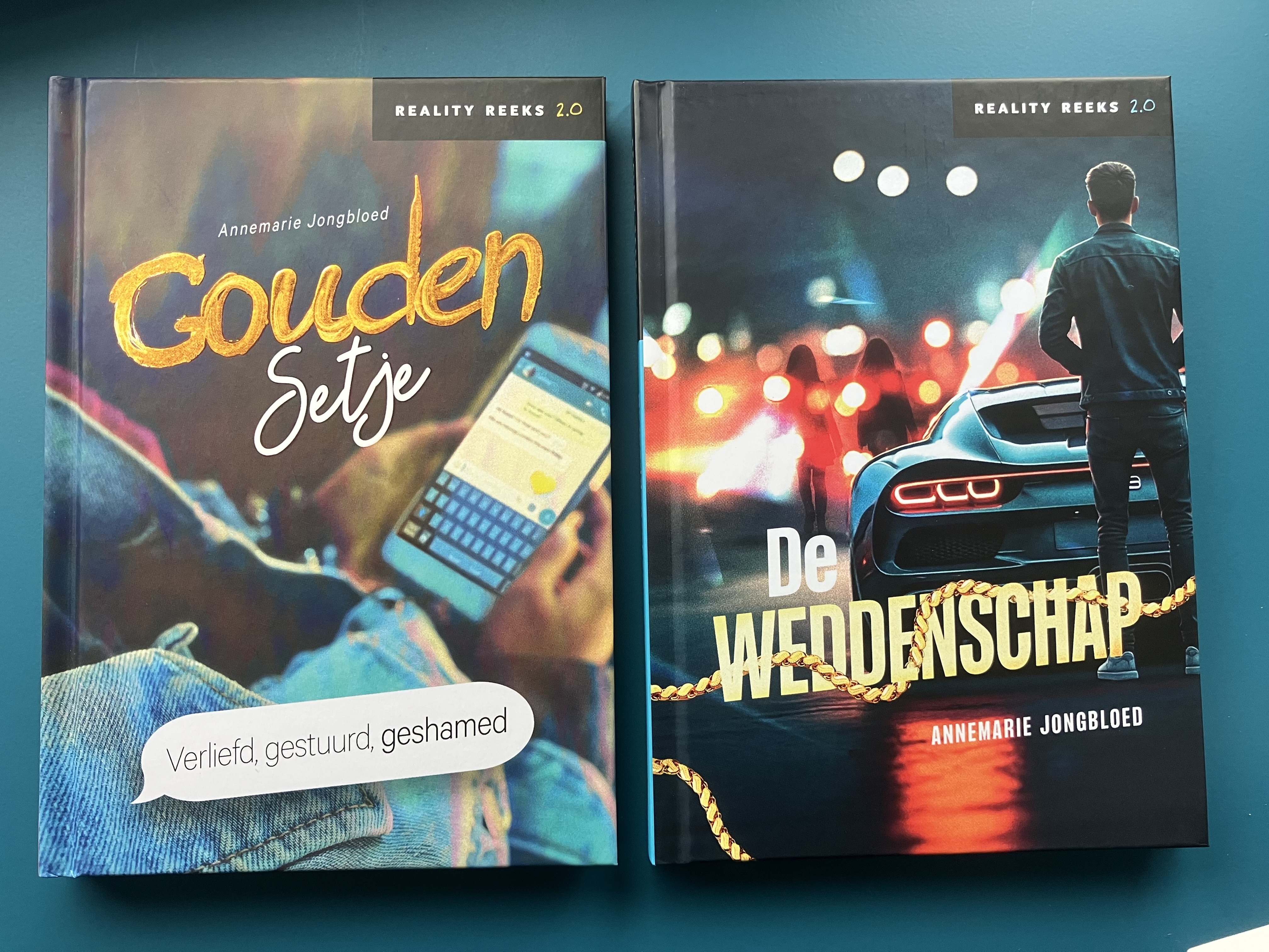 Cover van de weddenschap en het gouden setje